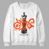 Dunk Low Team Dark Green Orange DopeSkill Sweatshirt King Chess Graphic Streetwear - White