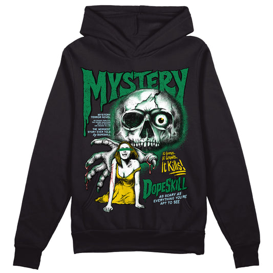 Jordan 5 “Lucky Green” DopeSkill Hoodie Sweatshirt Mystery Ghostly Grasp Graphic Streetwear - Black