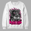 Jordan 1 Low GS “Fierce Pink” Dopeskill Sweatshirt Black King Graphic Streetwear - White