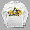 Jordan 4 Retro “Vivid Sulfur” DopeSkill Long Sleeve T-Shirt Rare Breed Type Graphic Streetwear - White 