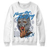 Jordan Spiz’ike Low “White/Obsidian” DopeSkill Sweatshirt Never Stop Hustling Graphic Streetwear - WHite