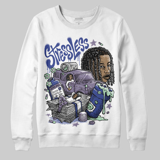 Jordan 1 Retro Low OG Zion Williamson Voodoo Alternate DopeSkill Sweatshirt Stressless Graphic Streetwear - White