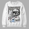 Jordan 11 Cool Grey DopeSkill Sweatshirt Mystery Ghostly Grasp Graphic Streetwear - White