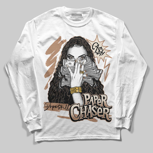 Jordan 4 Retro Cozy Girl DopeSkill Long Sleeve T-Shirt NPC Graphic Streetwear - White