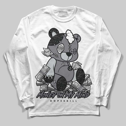 Jordan 4 “Fear” DopeSkill Long Sleeve T-Shirt MOMM Bear Graphic Streetwear - White