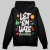 Jordan 11 Retro 285 Atlanta DopeSkill Hoodie Sweatshirt Let 'em Hate Graphic Streetwear - Black