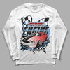 Jordan 9 Powder Blue DopeSkill Long Sleeve T-Shirt ENGINE Tshirt Graphic Streetwear - White