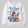 Jordan 12 Retro French Blue (2025) DopeSkill Sweatshirt New No Days Off Graphic Streetwear