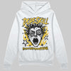 Yellow Sneakers DopeSkill Hoodie Sweatshirt Root of Evil Graphic Streetwear - White 