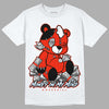 Jordan 6 Retro Toro Bravo DopeSkill T-shirt MOMM Bear Graphic Streetwear - White