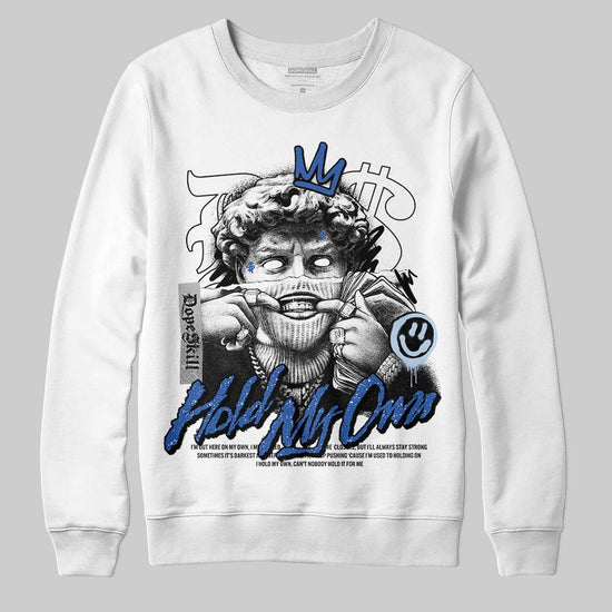 Awake NY x Jordan 5 Retro 'Black Racer Blue' DopeSkill Sweatshirt In My Way Graphic Streetwear - White