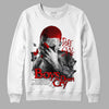 Jordan 2 Retro "Black Cement" DopeSkill Sweatshirt Boys Don't Cry Graphic Streetwear - White