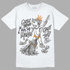 Dunk Low Cool Grey DopeSkill T-Shirt Gettin Bored With This Money Graphic Streetwear - White 