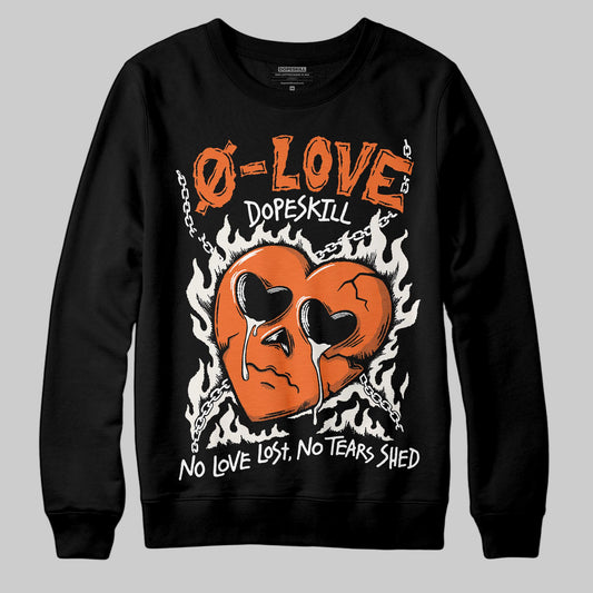 Jordan 1 Retro High OG Shattered Backboard (2025) DopeSkill Sweatshirt Crying Heart Graphic Streetwear - Black