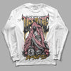 Jordan 3 GS “Red Stardust” DopeSkill Long Sleeve T-Shirt Life or Die Graphic Streetwear - White 