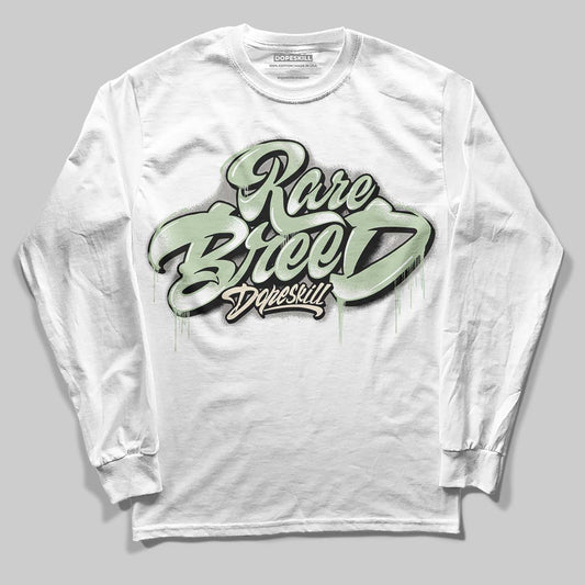 Jordan 4 WMNS “Seafoam” (2025) DopeSkill Long Sleeve T-Shirt Rare Breed Type Graphic Streetwear - White