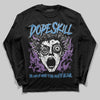 PURPLE Sneakers DopeSkill Long Sleeve T-Shirt Root of Evil Graphic Streetwear - Black