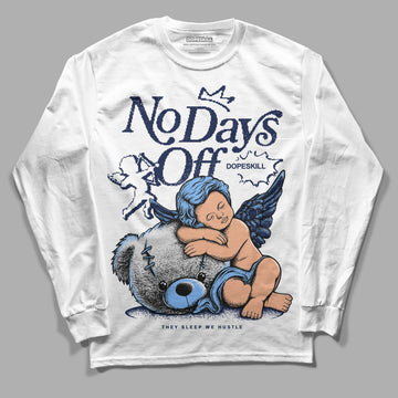 Jordan 5 Midnight Navy DopeSkill Long Sleeve T-Shirt New No Days Off Graphic Streetwear