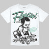 Jordan 3 "Green Glow" DopeSkill Oversize Print T-Shirt Flexin' Graphic Streetwear