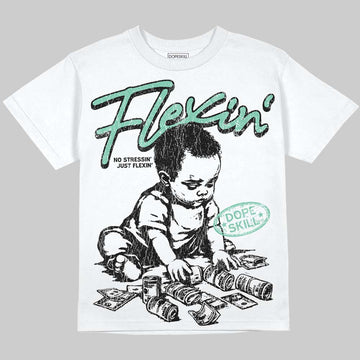 Jordan 3 "Green Glow" DopeSkill Oversize Print T-Shirt Flexin' Graphic Streetwear