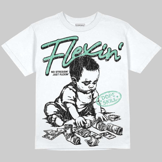 Jordan 3 "Green Glow" DopeSkill Oversize Print T-Shirt Flexin' Graphic Streetwear