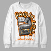 Wmns Dunk Low 'Magma Orange' DopeSkill Sweatshirt Paid In Full Graphic Streetwear - White 