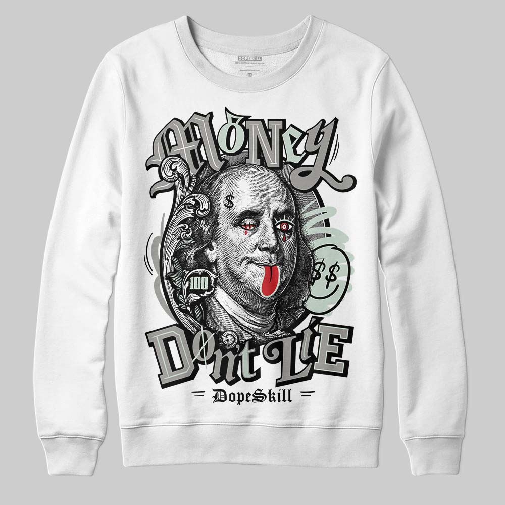 Jordan 1 Retro Low OG Year of the Snake (2025) DopeSkill Sweatshirt Money Don't Lie Graphic Streetwear - White