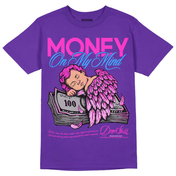 Jordan 13 Court Purple DopeSkill Purple T-Shirt MOMM Graphic Streetwear