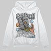 Jordan 5 Retro Wolf Grey (2026) DopeSkill Hoodie Sweatshirt Get Rich Graphic Streetwear - White