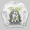 Jordan 5 “Luminous Green” DopeSkill Long Sleeve T-Shirt Real Lover Graphic Streetwear - White