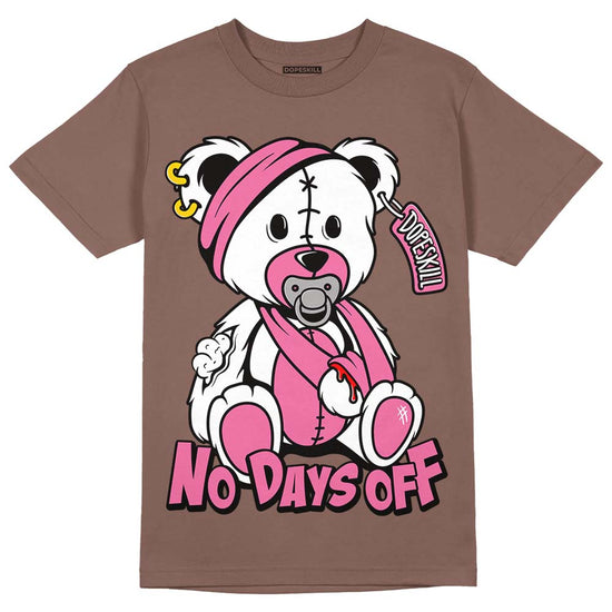 Dunk Low Smokey Mauve Playful Pink DopeSkill Brown Savana T-shirt Hurt Bear Graphic Streetwear