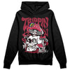 Jordan 1 Retro High '85 OG Metallic Burgundy DopeSkill Hoodie Sweatshirt Trippin Graphic Streetwear - Black