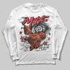 Dunk Low Panda White Black DopeSkill Long Sleeve T-Shirt MILF Graphic Streetwear - White 