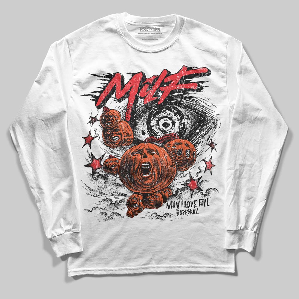 Dunk Low Panda White Black DopeSkill Long Sleeve T-Shirt MILF Graphic Streetwear - White 