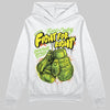 Neon Green Sneakers DopeSkill Hoodie Sweatshirt Fight For Right Graphic Streetwear - White