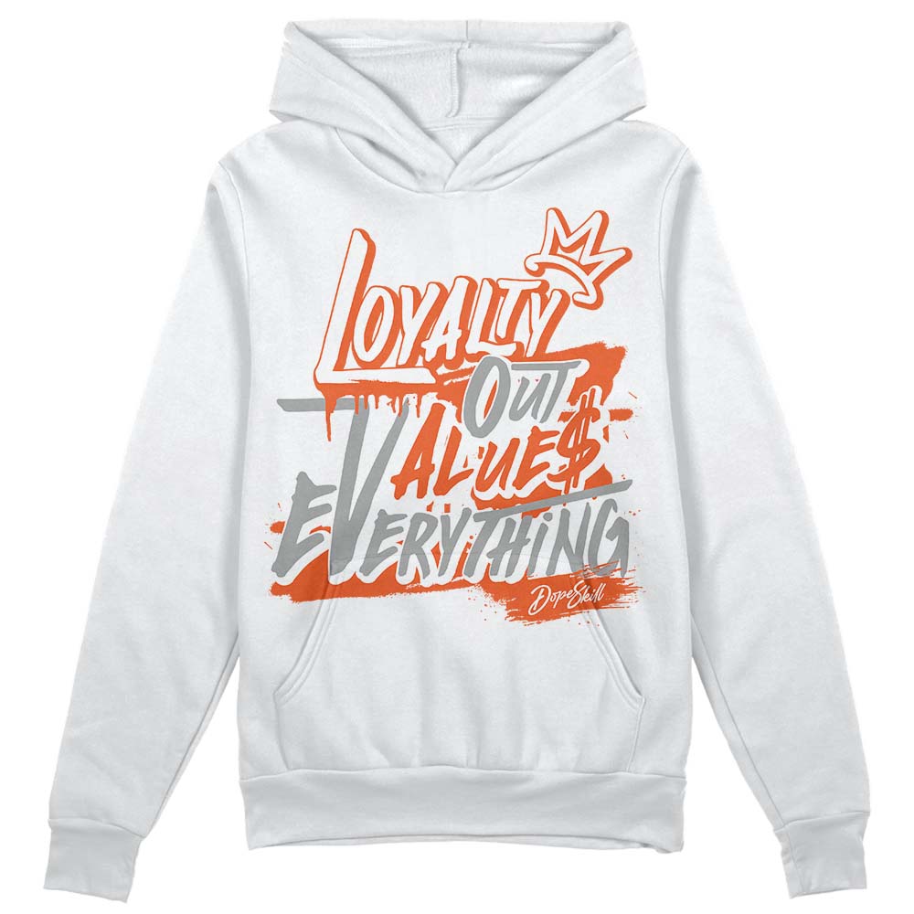 Jordan 3 Georgia Peach DopeSkill Hoodie Sweatshirt LOVE Graphic Streetwear - WHite