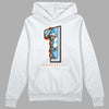 Dunk Low Futura University Blue DopeSkill Hoodie Sweatshirt No.1 Graphic Streetwear - White
