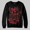 Jordan 1 Retro High OG Black Toe Reimagined DopeSkill Sweatshirt Real Y2K Players Graphic Streetwear - black