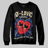 Jordan 3 “Seoul 2.0” DopeSkill Sweatshirt Crying Heart Graphic Streetwear - Black