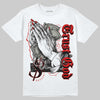 Fire Red 3s DopeSkill T-Shirt Trust God Graphic