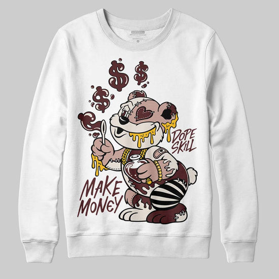 Jordan 11 “China” DopeSkill Sweatshirt Make Money Graphic Streetwear - White