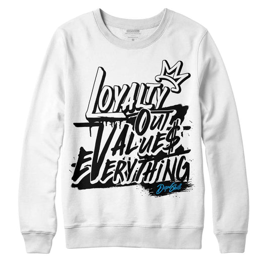 Jordan 6 “Reverse Oreo” DopeSkill Sweatshirt LOVE Graphic Streetwear - White