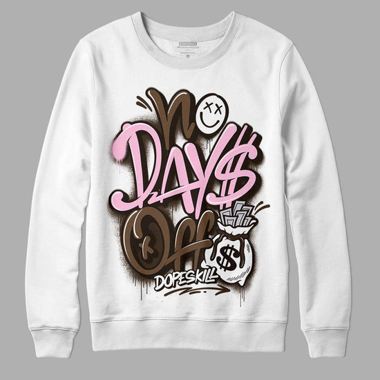 Jordan 11 Retro Neapolitan DopeSkill Sweatshirt No Days Off Graphic Streetwear