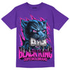 PURPLE Sneakers DopeSkill Purple T-Shirt Black King Graphic Streetwear