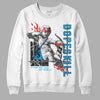 Jordan 2 Low "University Blue" DopeSkill Sweatshirt You Got All My Love Graphic Streetwear - White