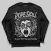 Jordan 5 Retro Wolf Grey (2026) DopeSkill Long Sleeve T-Shirt Root of Evil Graphic Streetwear - Black