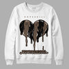 Jordan 1 Retro High OG Palomino DopeSkill Sweatshirt Juneteenth Heart Graphic Streetwear - White