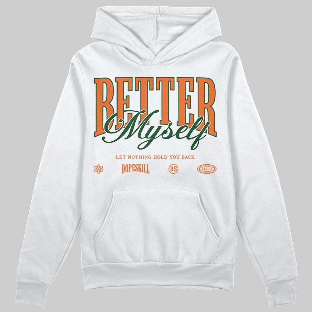 SoleFly x Air Jordan 3 “Fruits Of Our Labor” DopeSkill Hoodie Sweatshirt Better Myself Graphic Streetwear - White 