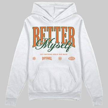 SoleFly x Air Jordan 3 “Fruits Of Our Labor” DopeSkill Hoodie Sweatshirt Better Myself Graphic Streetwear - White 