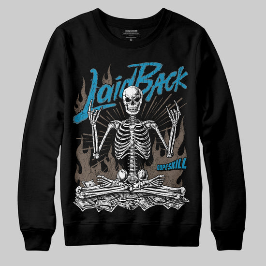 Jordan 3 GS “We Outside” DopeSkill Sweatshirt Laid Back Graphic Streetwear - Black